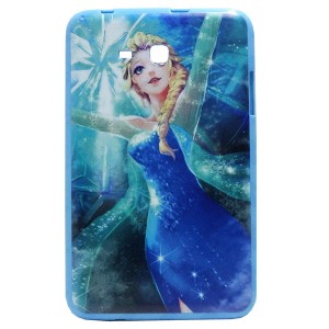 Jelly Back Cover Elsa for Tablet Samsung Galaxy Tab 3 Lite 7.0 SM-T116 Model 2